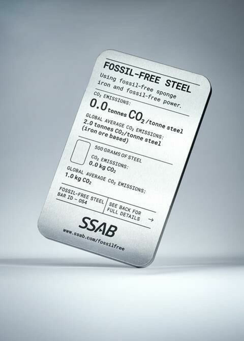 Find out more about SSAB’s Fossil Free and Zero steels here. 312991_fossilfreesteelbarresize_513487