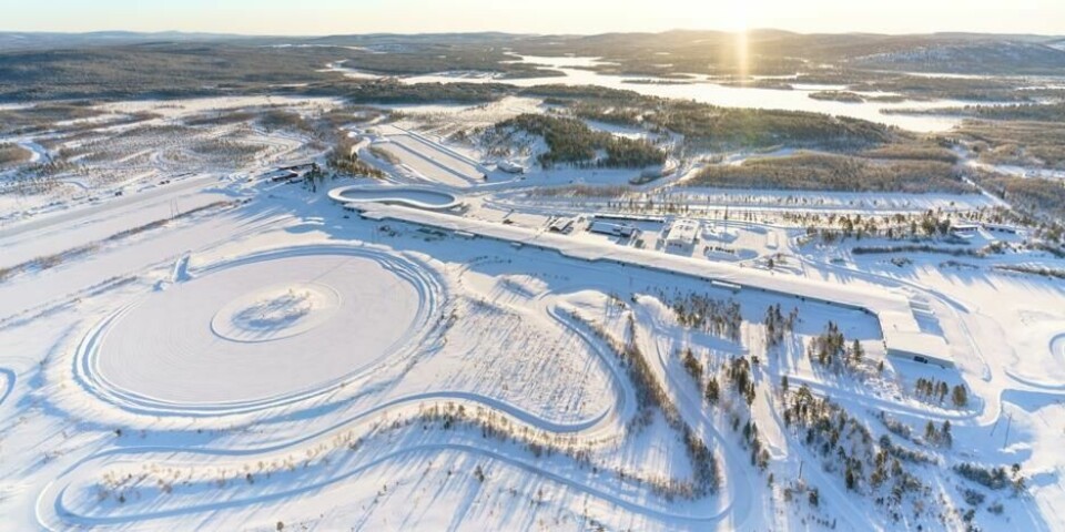 The external proving grounds at Ivalo offer outdoor winter testing for half of the year Testworld 3
