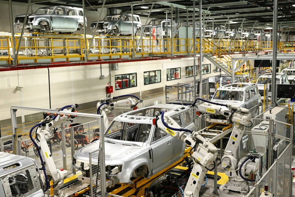 JLR will invest in electrifying its plant in Nitra, Slovakia, which currently builds Discovery and Defender models JLR Nitra