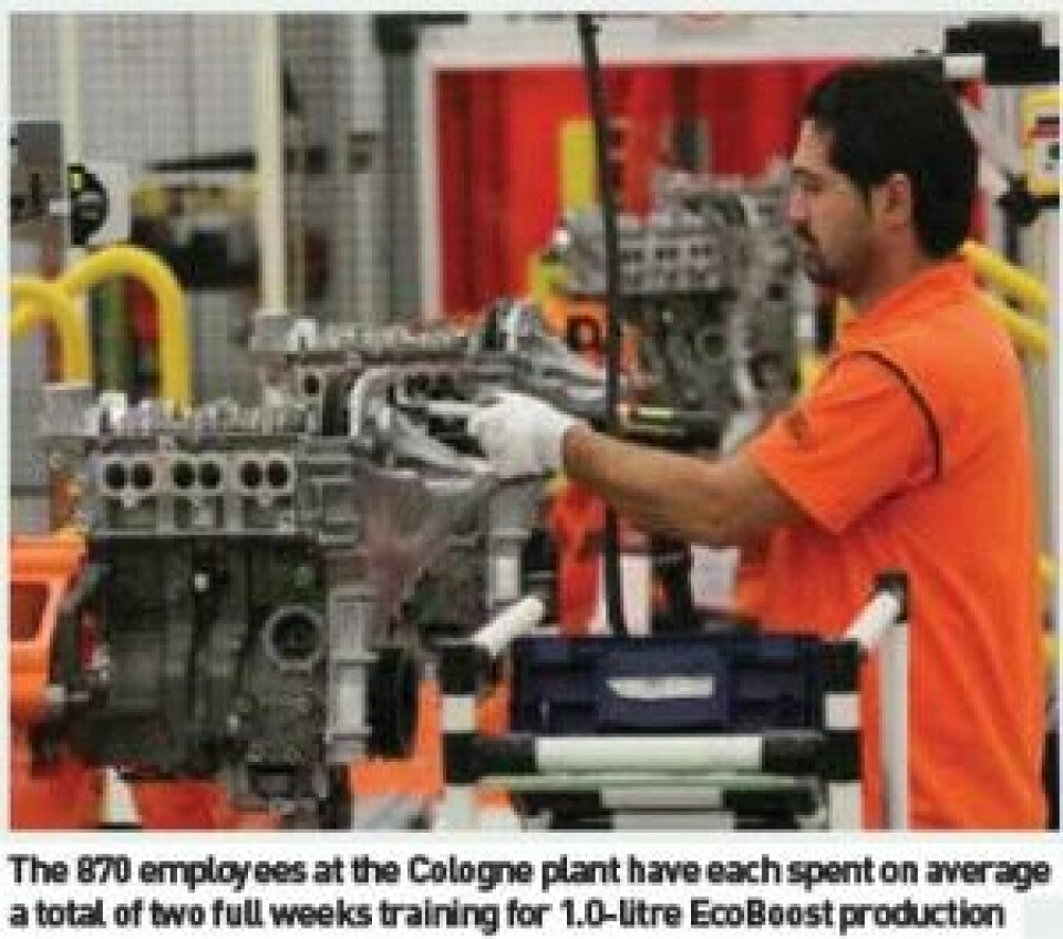 Engine downsizing at Ford and VW
