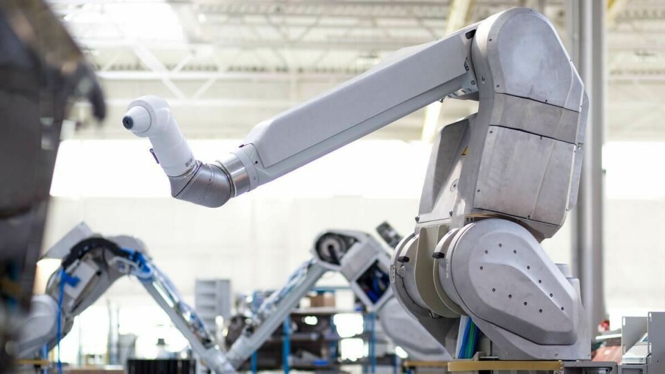 Dürr recently said it would install new robots in the paintshop in GM’s Changwon factory Durr robot GM Changwon in Korea