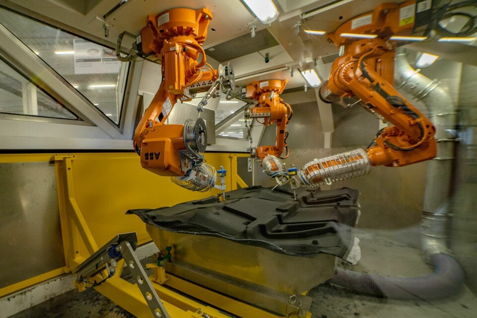 A key implication of the intense automation at the plant is that it is easily replicable despite the are highly variegated products with differing material set-ups Auria_Vráble__MG_9995