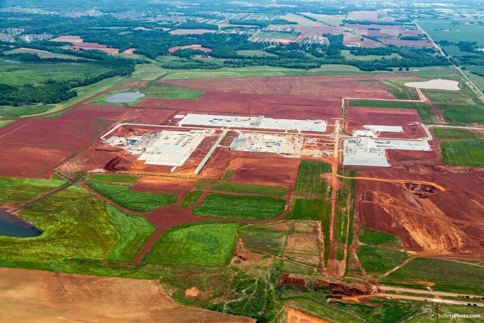 Toyota’s new SUV plant in Huntsville, Alabama, will be operated in conjunction with Mazda Toyota Mazda Alabama aerial