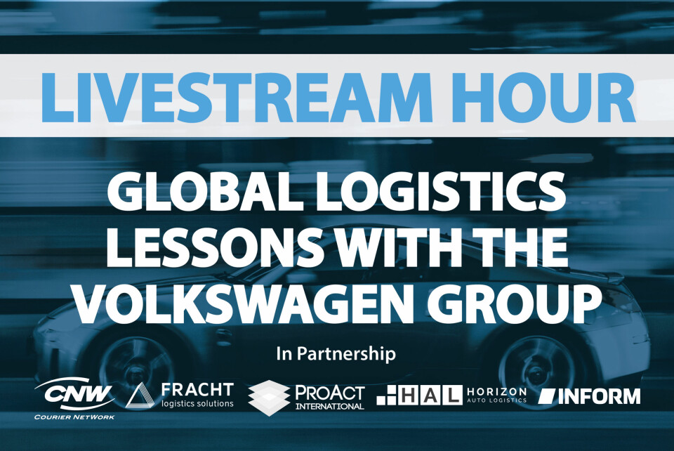 Watch: Livestream Hour Season Finale Part 1: Global logistics lessons with the Volkswagen Group LH_SF_Thumbnail_600x400_P1-PostEvent