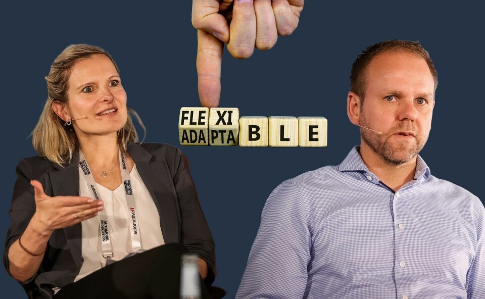 Flexibility replaces rigidity in JLR and Daimler production strategies, say Loretta Dittrich and Jürgen Distl at the Automobil Produktion Kongress Flexibility replaces rigidity in JLR and Daimler production strategies, say Loretta Dittrich and Jürgen Distl at the Automobil Produktion Kongress
