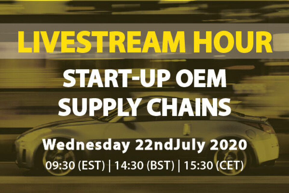 Watch: Livestream Hour Episode 13 – Start-up OEM supply chains with INEOS Automotive LH_EP13_Thumbnail_600x400_Main