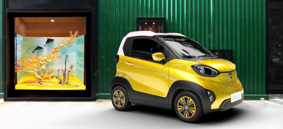 Pursuing profitability The Baojun E100 is an EV produced by GM-SAIC in China