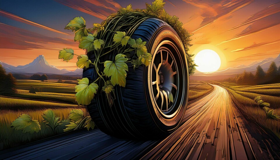 Tyre companies are innovating with recycled materials, bio-based components, and energy-efficient manufacturing Mockup - The race towards sustainable tyre production