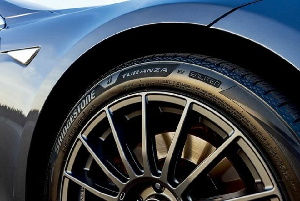 Bridgestone’s Turanza EV tyre Bridgestone's Turanza EV tyre