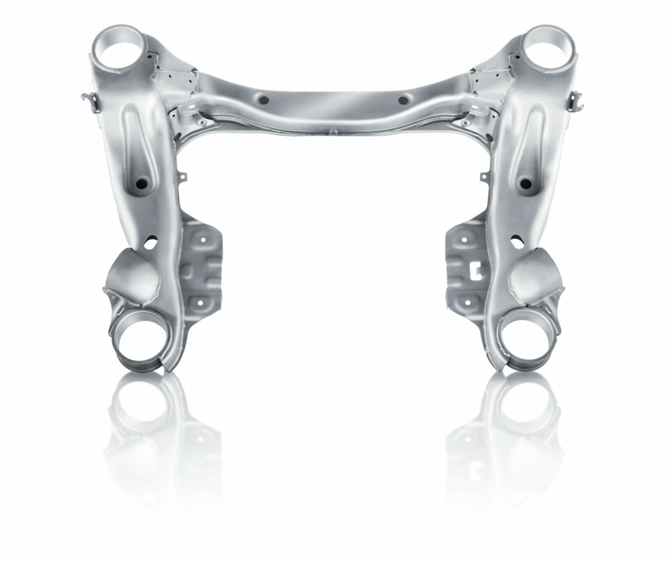 Stainless steel components offer lightweight and high strength in vehicle structures Outokumpu_12_chasis_frame