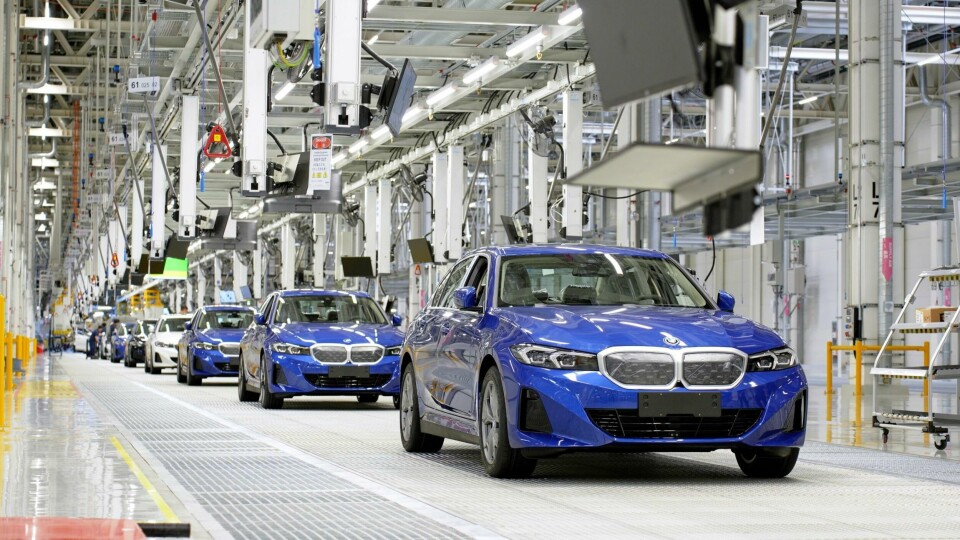BMW i3 prodution at plant Lydia, China BMW i3 prodution at plant Lydia, China