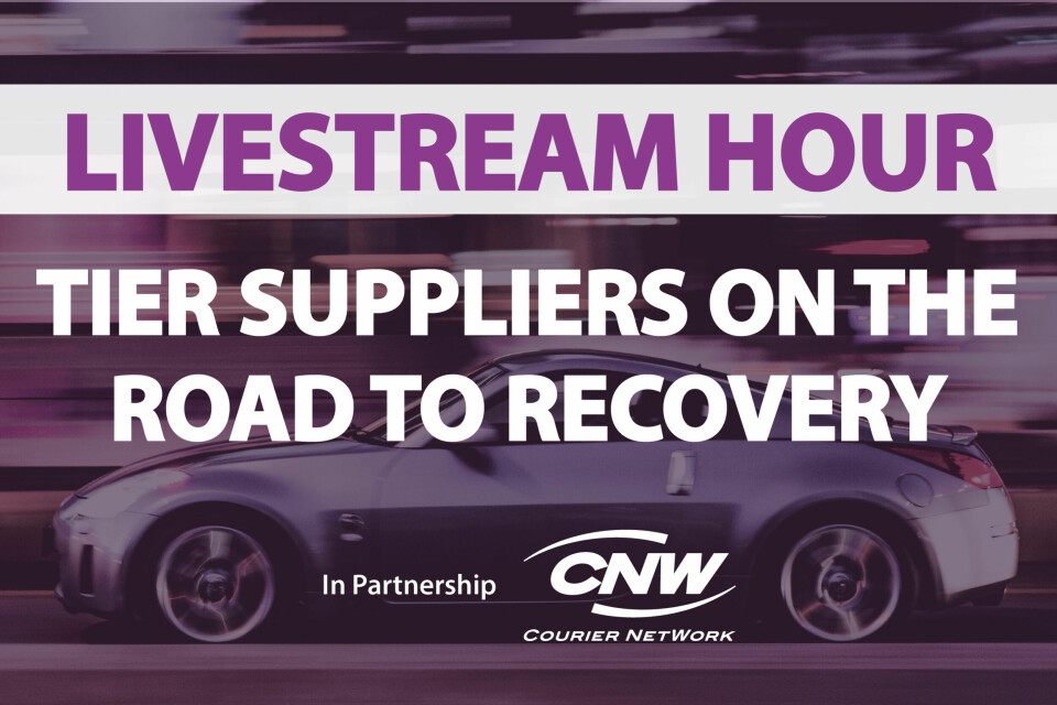 Watch: Livestream Hour Episode 4 – Tier Suppliers on the Road to Recovery Livestream Hour_TS_after event