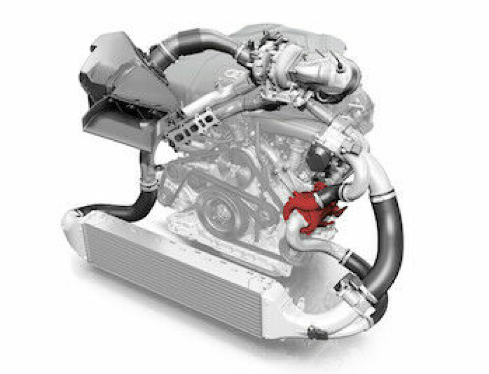 Boosting production Future diesel – 3.0 TDI with electric biturbo In the electric biturbo, prototypes of which are already running, the classic turbocharger operates with an additional electrically driven compressor. It delivers early and responsive power delivery when pulling away and under acceleration from low revs.