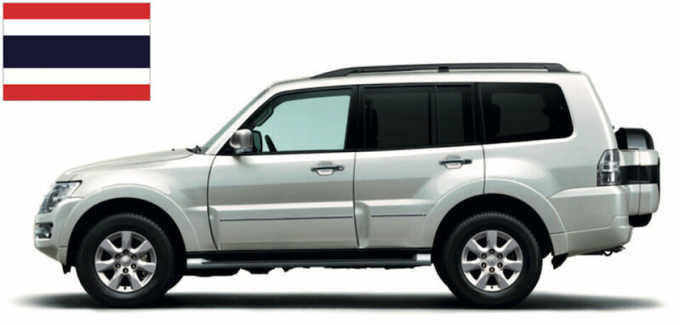 Pajero Sport SUV Mitsubishi Thai Pajero