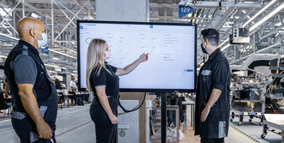 Making shopfloor management an asset in the smart factory Mercedes MO360 digital ecosystem