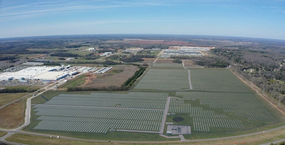Planned solar park at Toyota’s North Alabama engine plant Planned solar park at Toyota's North Alabama engine plant