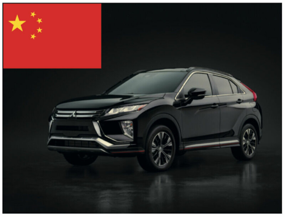 Eclipse Cross Mitsubishi China Eclipse Cross