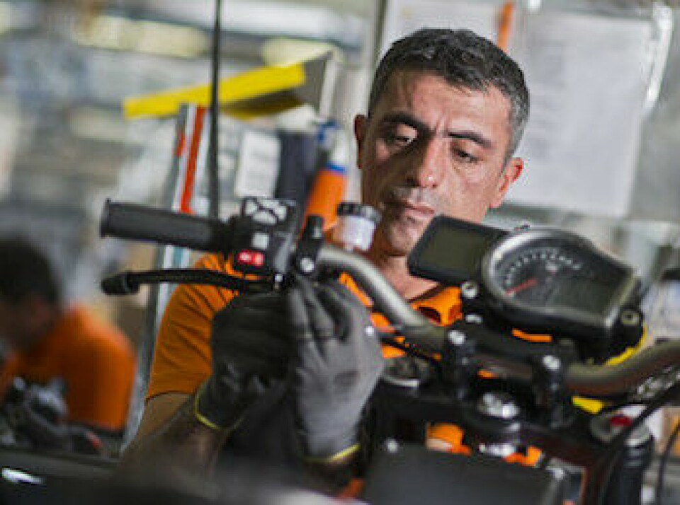 KTM steps up the pace 36904_ktm-assembly