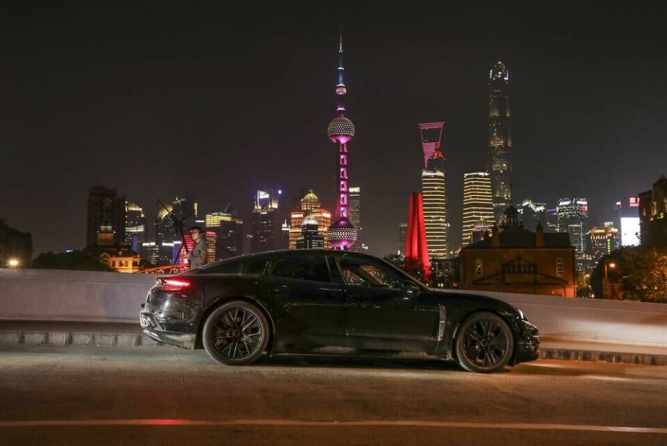 Porsche Taycan in ShanghaiSports car manufacturer sees further growth opportunities in Asia Porsche Taycan in Shanghai
