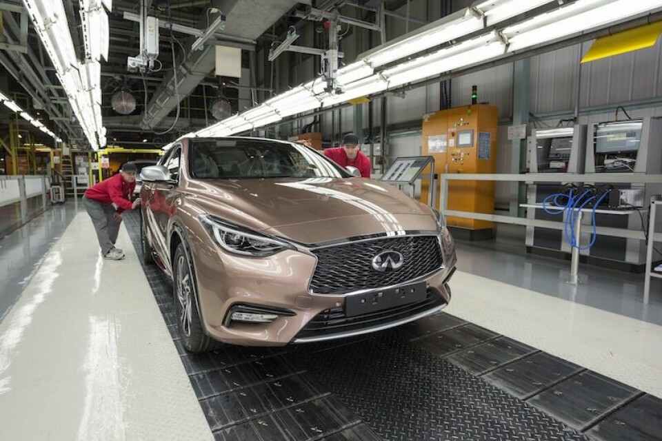 Nissan Sunderland's quest for quality Infiniti Q30, Nissan Sunderland