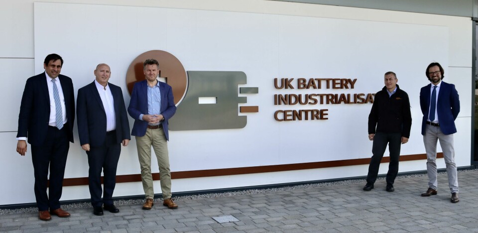 Waygate & UKBIC representatives at UKBIC’s Coventry headquarters Waygate & UKBIC Outdoors