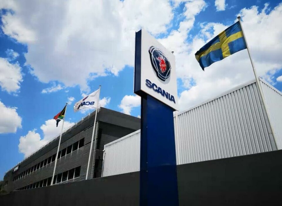 The Scania Johannesburg plant, which opened in 2003, employs around 75 people and is a CKD operation, with chassis assembled on the lines and other parts such as the cab shipped in from Brazil Scania JoBurg