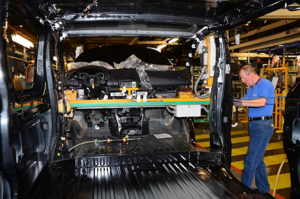 Emergency response Vauxhall Luton Plant - Vivaro Production,
