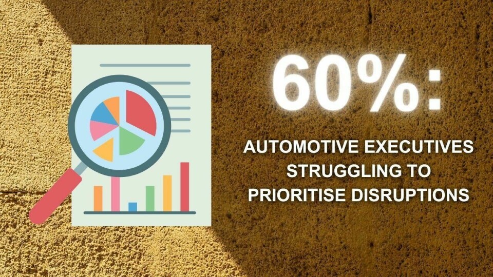 The survey collected responses from 3,100 business executives including 300 senior automotive executives AMS & AL Hero Image