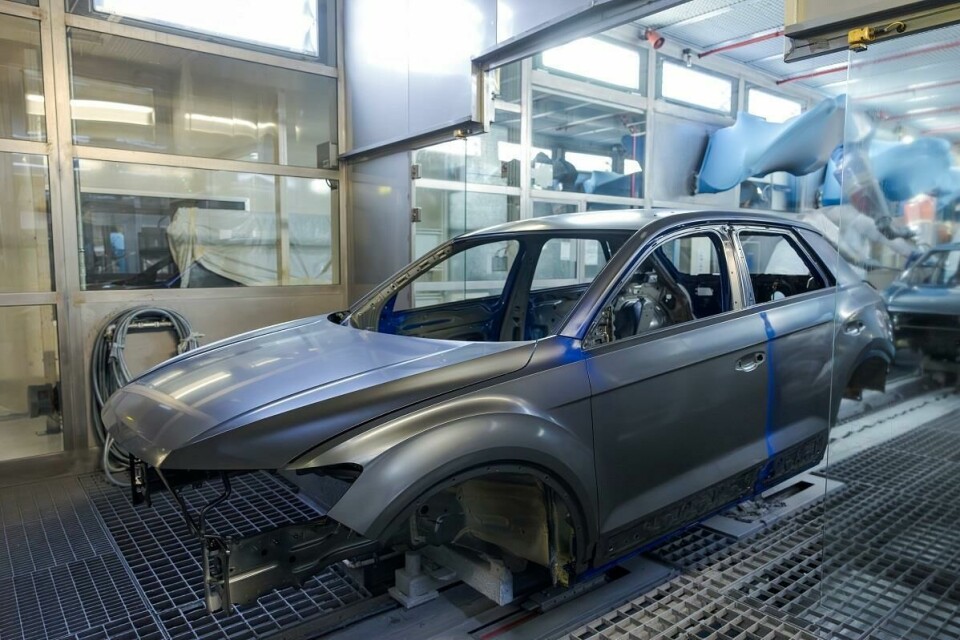 VW Palmela, PortugalBy 2030 the plant aims to reduce its CO2 emissions by 80 percent as compared to 2021 VW Palmela, Portugal