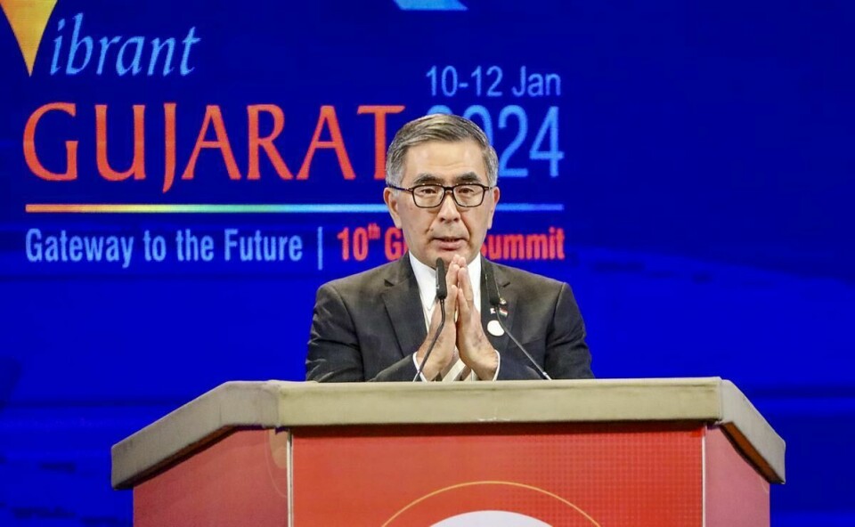 Mr. Toshihiro Suzuki, President, Suzuki Motor Corporation at the Vibrant Gujarat Global Summit 2024 Mr. Toshihiro Suzuki, President, Suzuki Motor Corporation at Vibrant Gujarat Global Summit 2024
