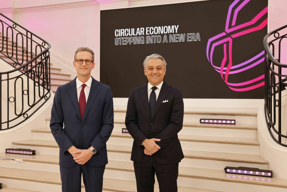 CEO of Renault’s The Future is Neutral circular economy business unit, Jean-Philippe Bahuaud pictured with Renault Group CEO Luca de Meo. Jean-Philippe_Bahuaud_and_Luca_de_Meo