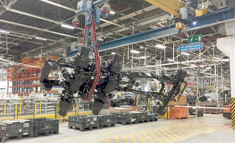 Jack of all trades Ford Otosan Inonu Chassis turnover