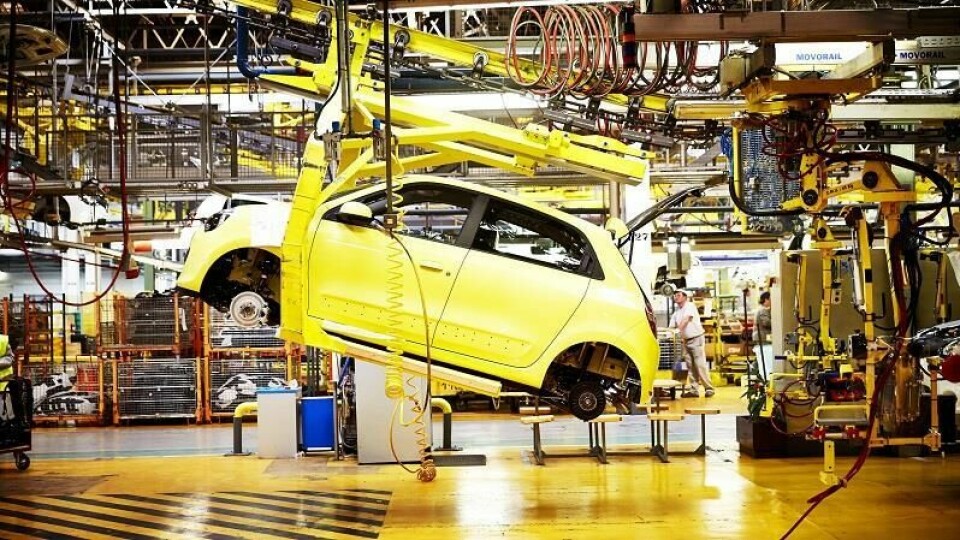 Renault’s Twingo, one of its ICE models also available as a pure EV. Renault-Twingo-Novo-Mesto-Copy