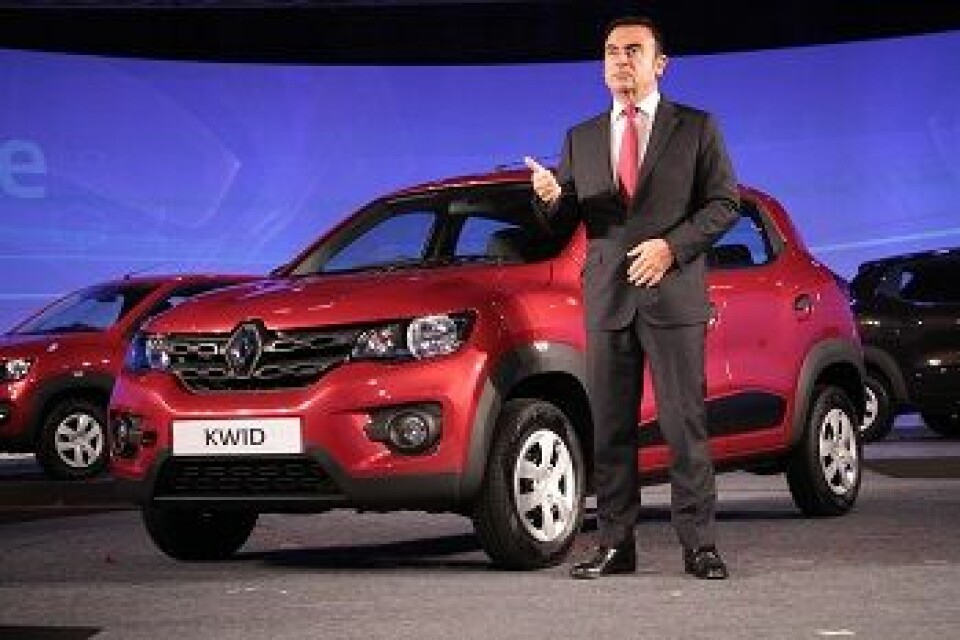 India: The last BRIC standing Carlos Ghosn unveils Renault Kwid in India