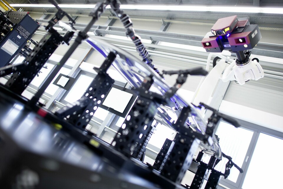 Digitalised energy saving Camera inspection at VW Emden