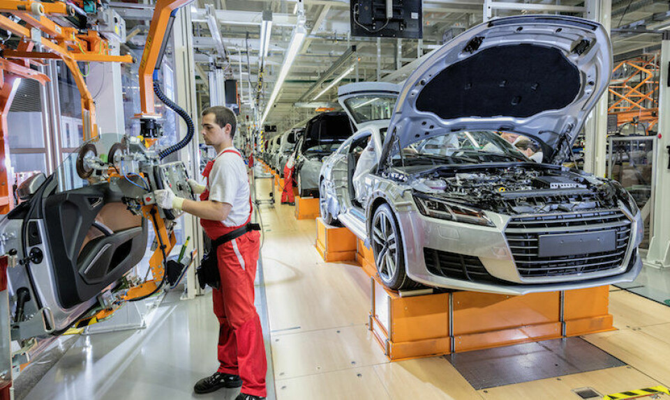 Lands of opportunity Audi Hungaria: Start of production of the new Audi TT Coupe