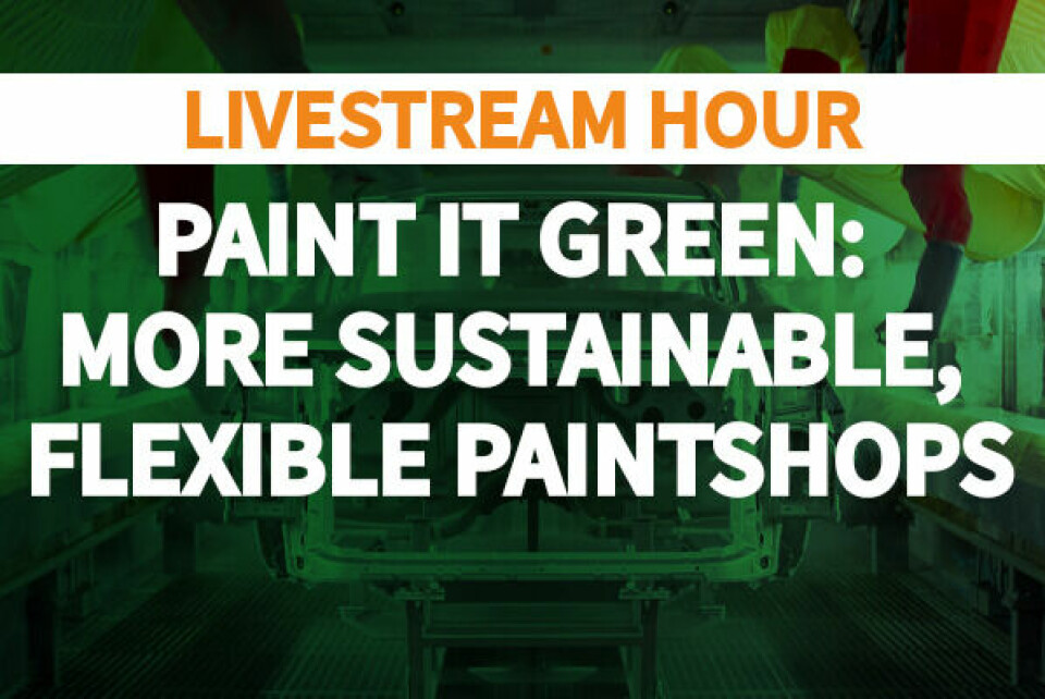 Watch: Paint it green – more sustainable, flexible paintshops Post Thumbnail 600x400