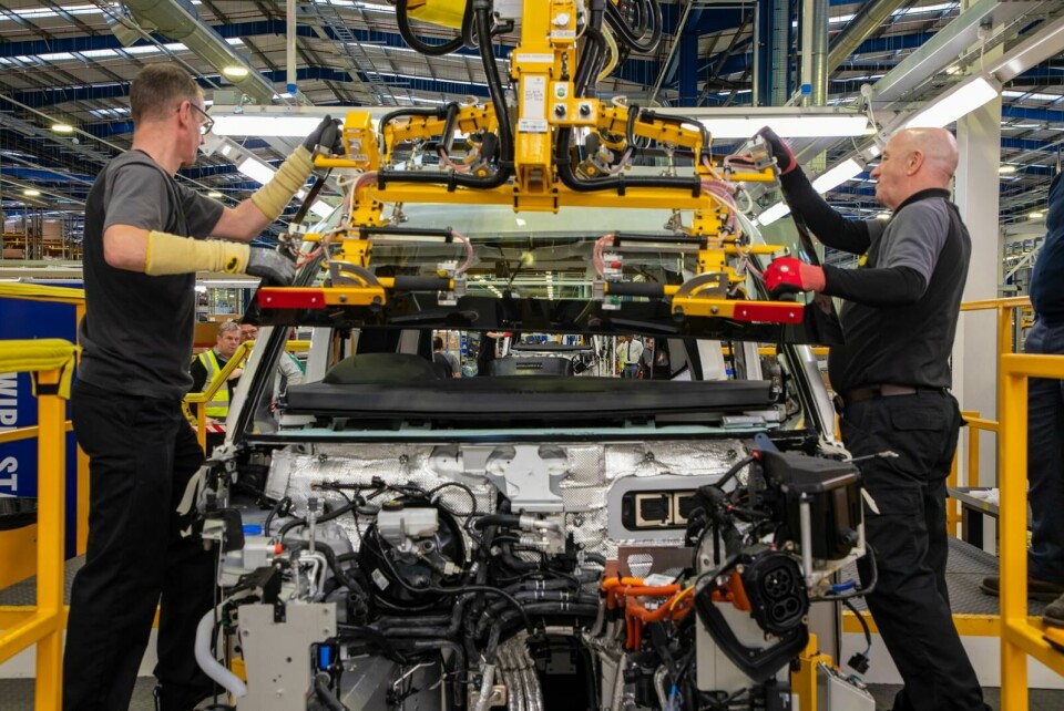 The VN5 van is being built on the same line as the TX5 taxi The VN5 van is being built on the same line as the TX5 taxi