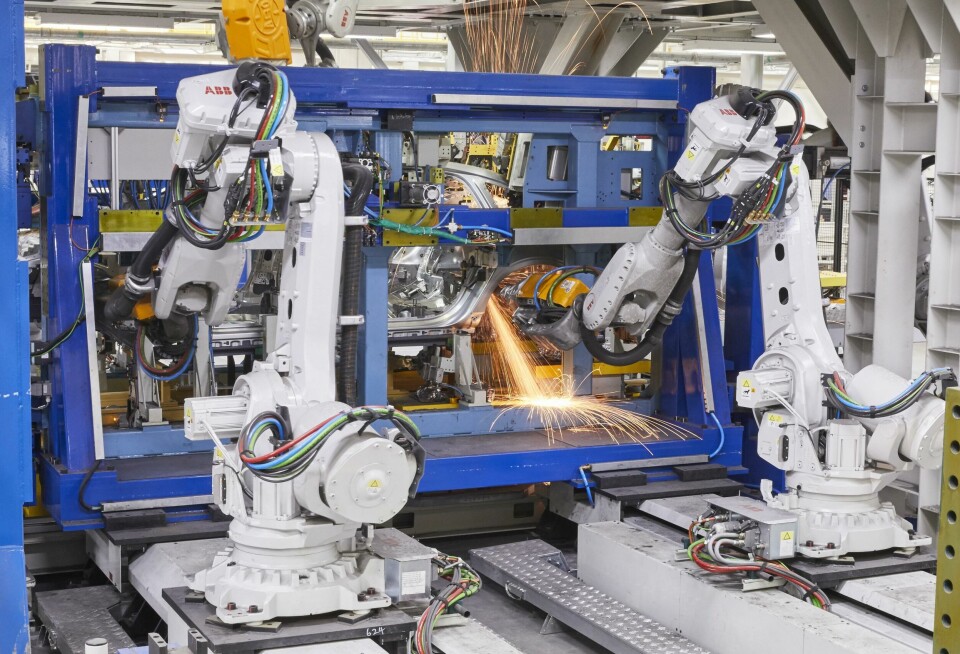 The software-defined assembly line ABB robots