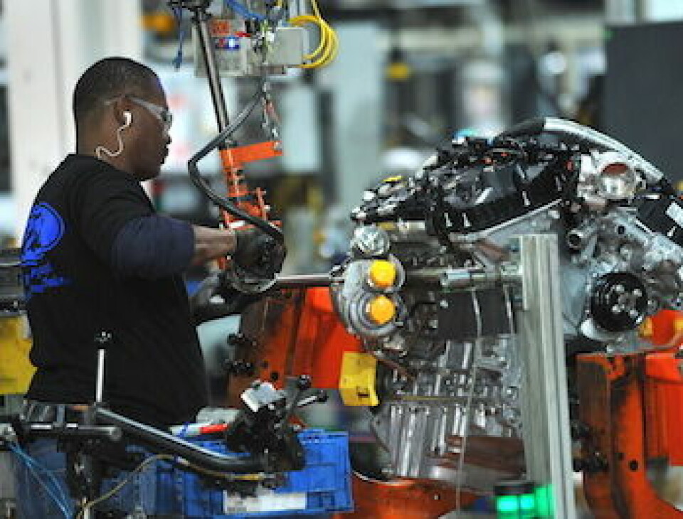 Around the block Ford supplies its regional operations from engine production sites in North America and Europe