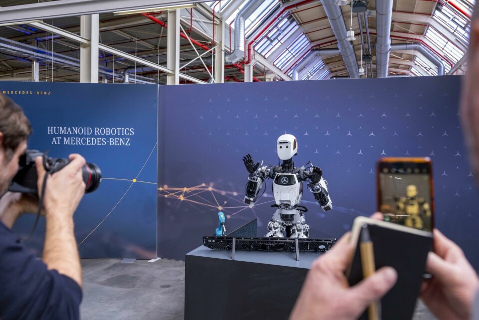 Apollo is a versatile humanoid robot trained by teleoperation to perform dynamic, collaborative industrial tasks. Apollo is a versatile humanoid robot trained by teleoperation to perform dynamic, collaborative industrial tasks.