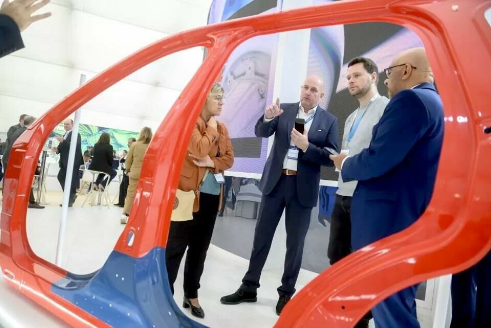 At the IZB, International Suppliers Fair, Gestamp showcased, among other things, a gigastamping product. (Image - Gestamp) At the IZB, Gestamp showed, among other things, a gigastamping product. (Image - Gestamp)