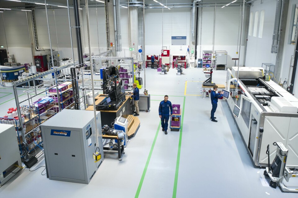 BMW Group’s Additive Manufacturing Campus in Munich, where 300,000 parts were 3D-printed last year P90391955_highRes_additive-manufacturi