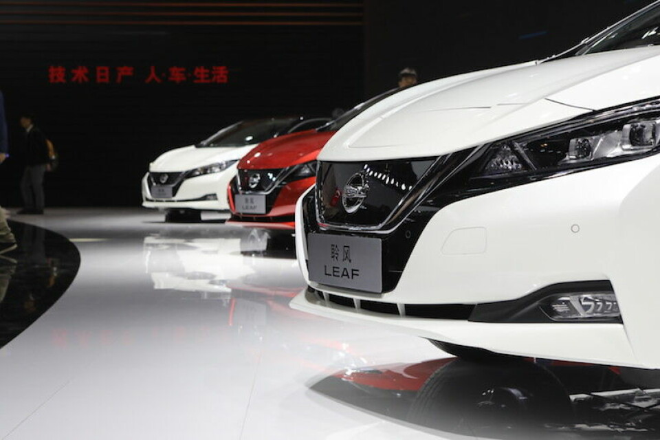 Japanese OEMs target China for EVs Nissan Auto China 2018 Leaf