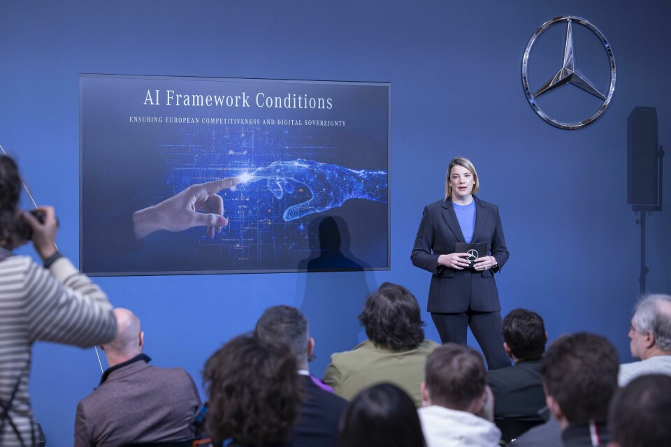Katrin Lehmann, Chief Information Officer, Mercedes-Benz Group talks AI and HMI at the OEM’s Digital Factory Campus, Berlin Katrin Lehmann, Chief Information Officer, Mercedes-Benz Group