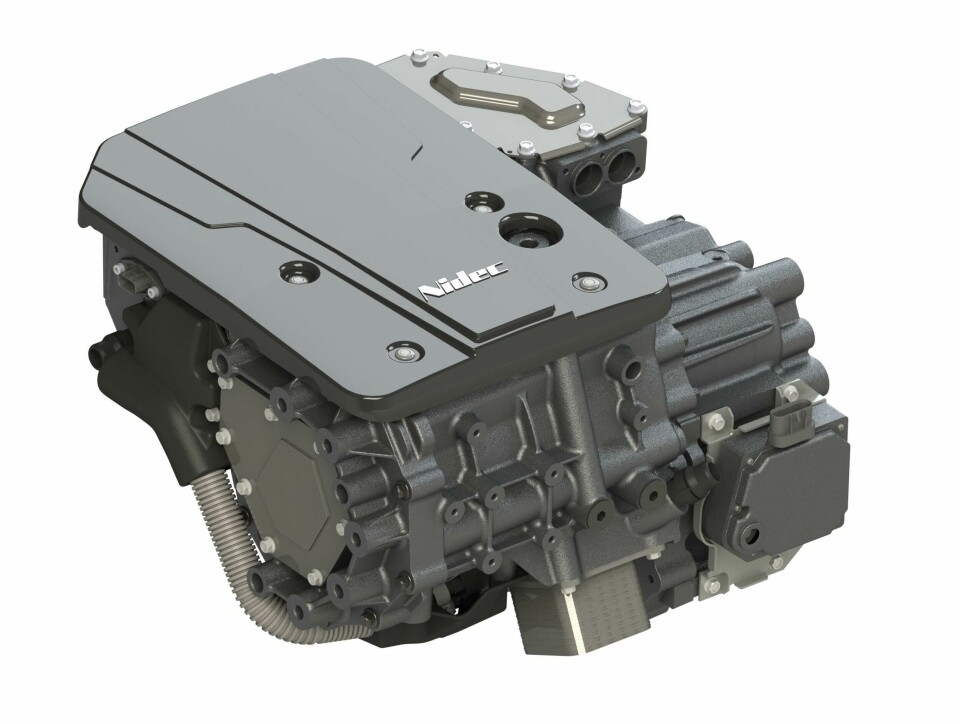 Nidec has invested in the production of the E-Axle units with a new 66,000 sq. m manufacturing facility in the Pinghu Economic Development Zone near Shanghai, China E-axle (150 kW) - the Aion S uses a slightly modified version of this model