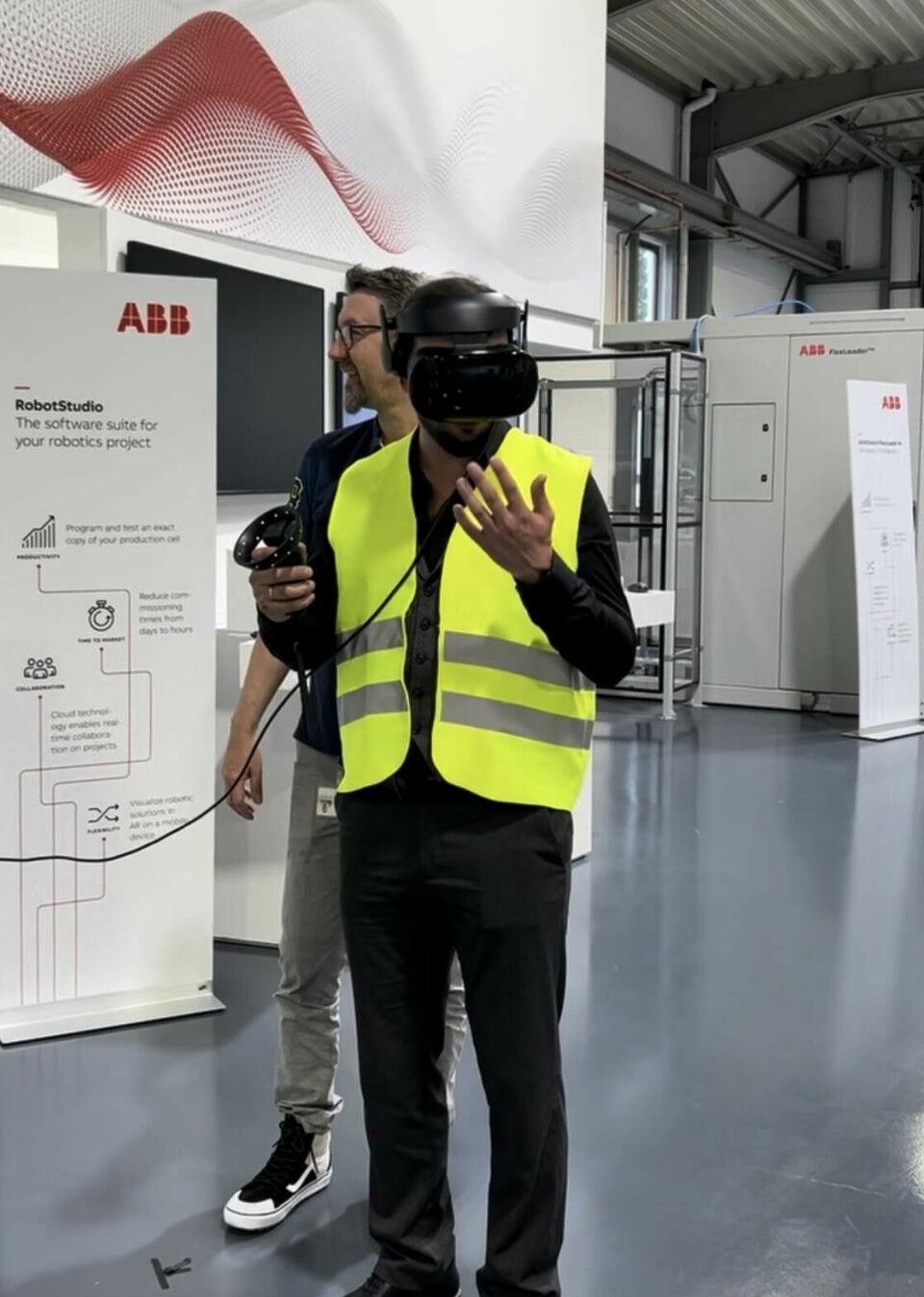 Although not 100% perfect “twins” the virtual production plant is quickly reflecting the physical environment with increasing accuracy IMG_8666