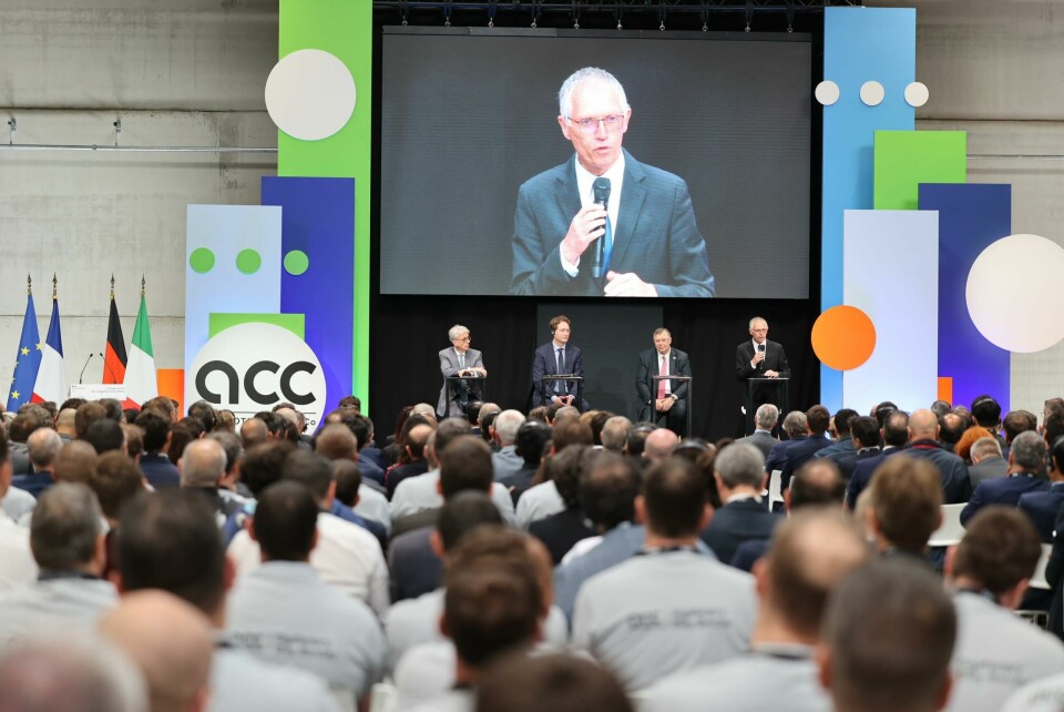 Stellantis CEO Carlos Tavares at ACC’s Inauguration for its gigafactory in France Stellantis CEO Carlos Tavares at ACC's Inauguration for its gigafactory in France