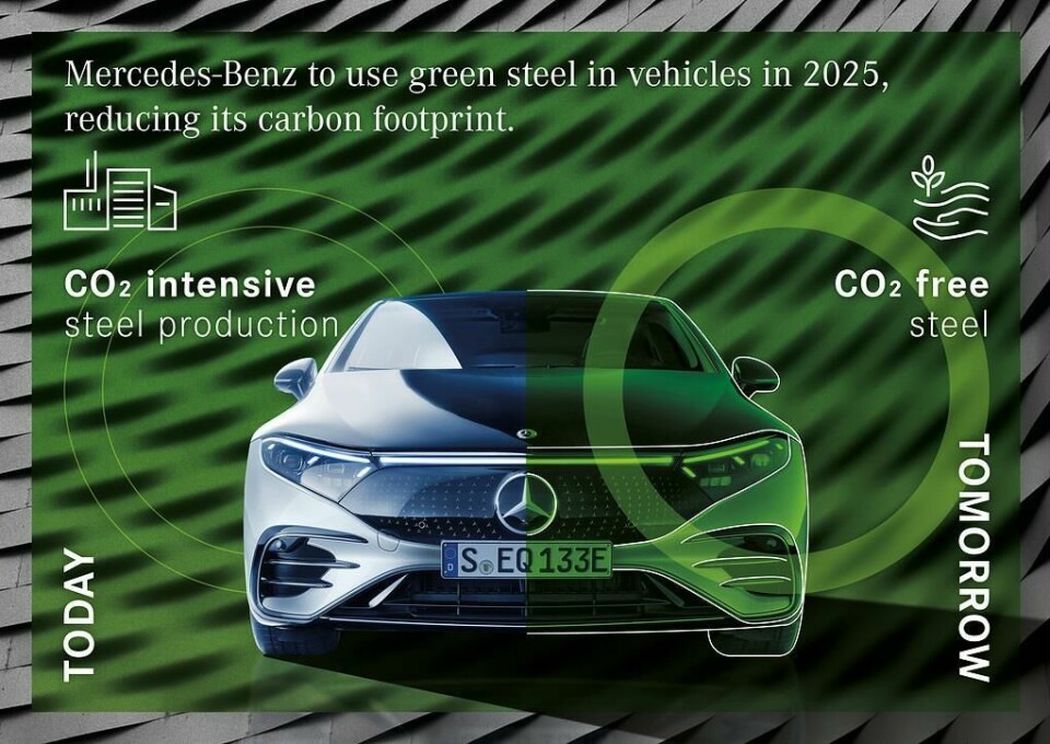 Mercedes-Benz is partnering with H2 Green Steel to supply its European press shops Merc Green Steel