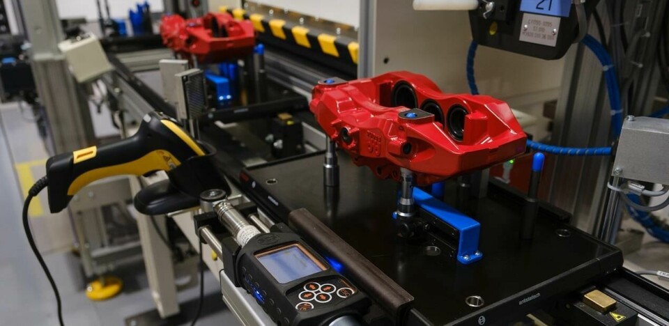 Setting the pace – AP Racing speeds up smart production AP Racing caliper_
